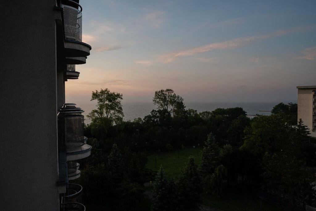 Apartament Ania Z Widokiem Na Morze W Hotelu Arka Kolobrzeg Dış mekan fotoğraf